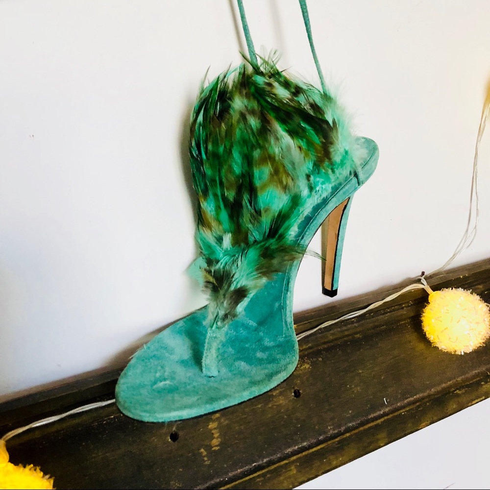 Calvin Klein strappy heeled sandals